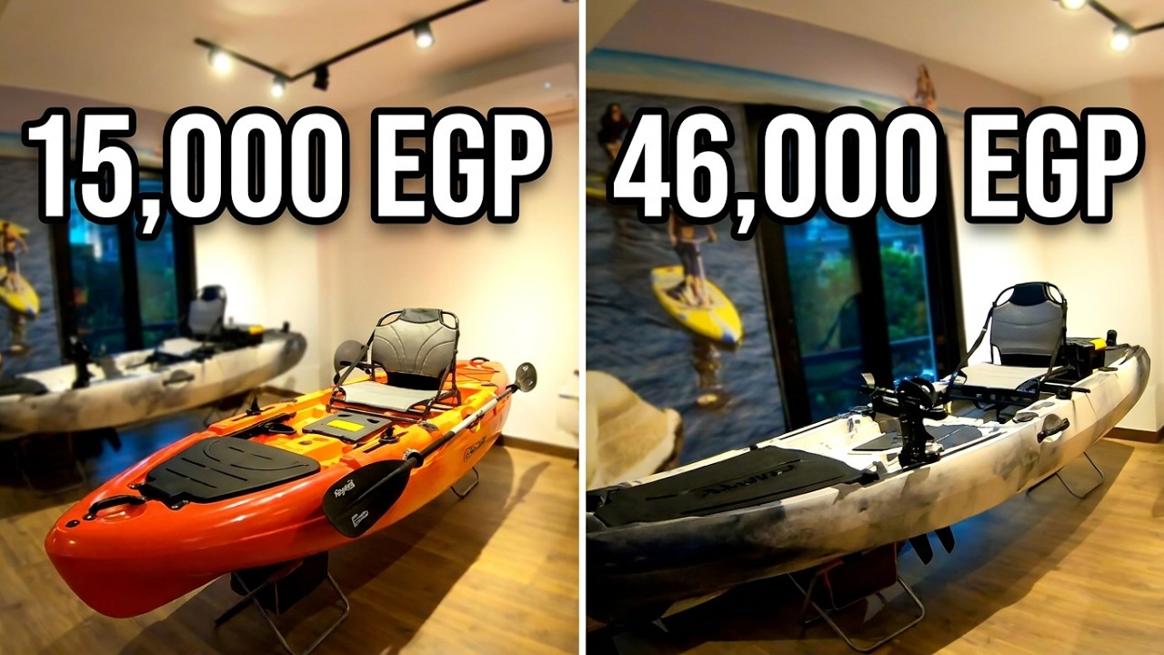 New kayaks  #fishing  #egypt #kayakfishing #kayak