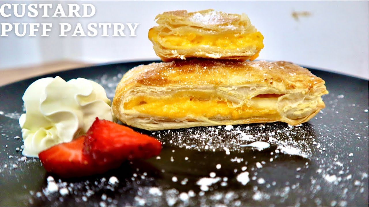 Episode 182| Custard Puff Pastry | Feuilletée Custard by SIL