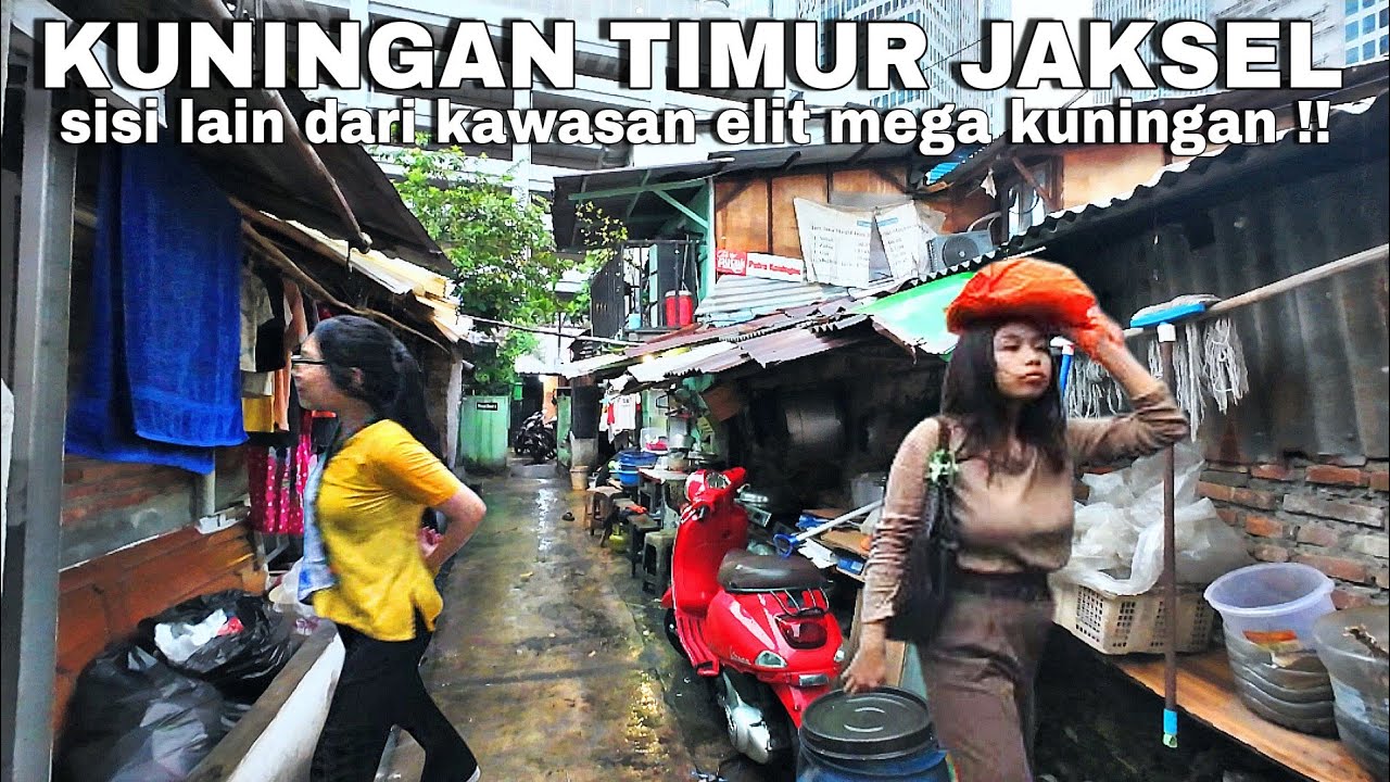 EXPLORE KAMPUNG YANG BERADA DEKAT DENGAN KAWASAN ELIT MEGA KUNINGAN ! | real life in jakarta