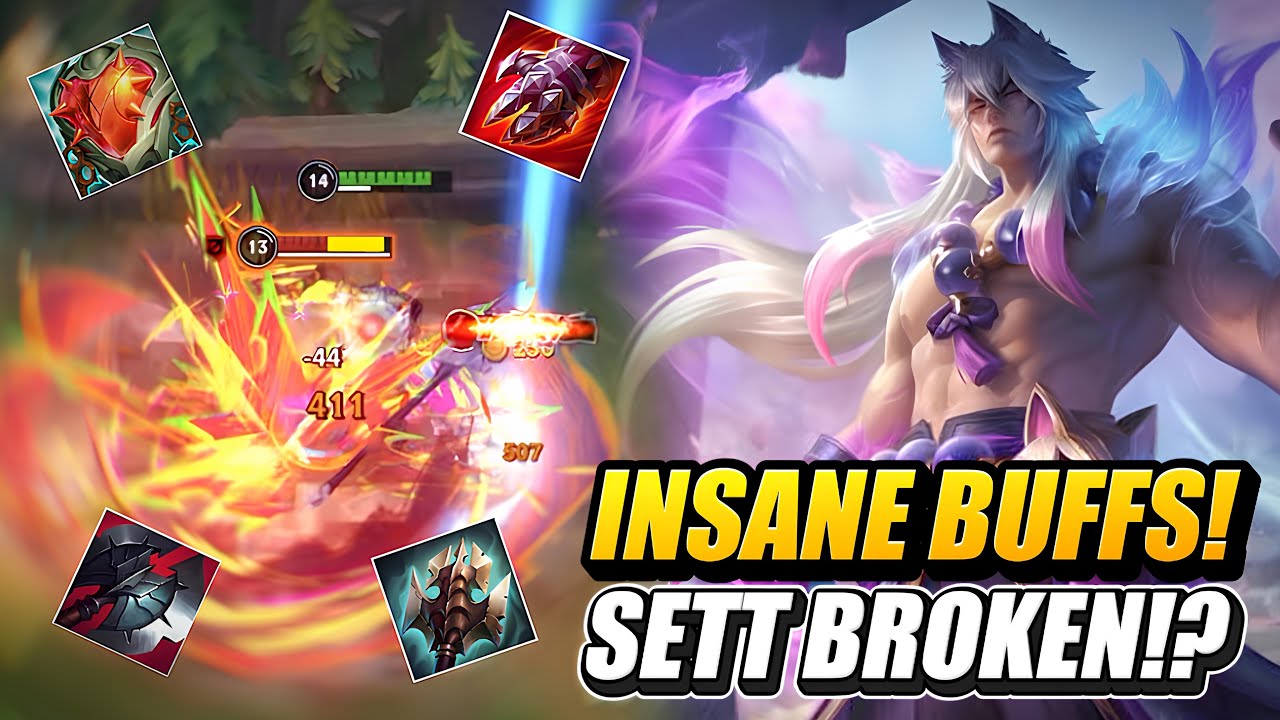 BUFFED SETT BECAME MORE BROKEN! WILD RIFT GAMEPLAY (RUNES & BUILD)