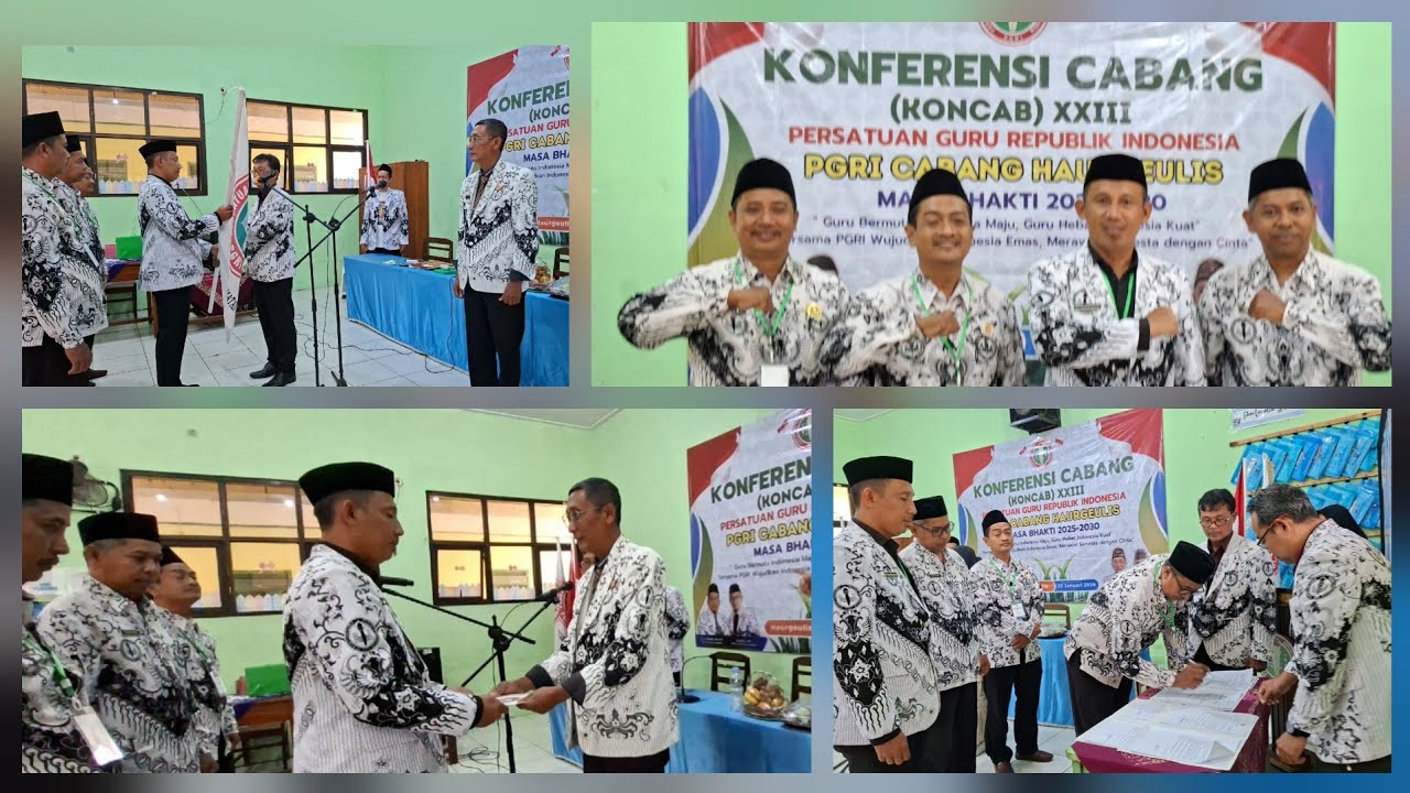Pemilihan dan Pelantikan Pengurus PGRI Cabang Haurgeulis Masa Bakti 2025-2030 (22/01/2026)