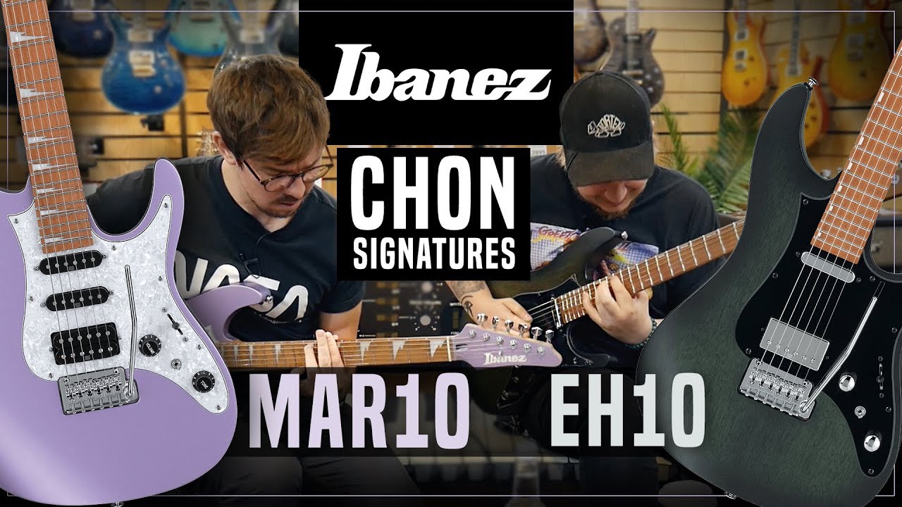 Ibanez CHON Signatures | Erick Hansel / Mario Camarena