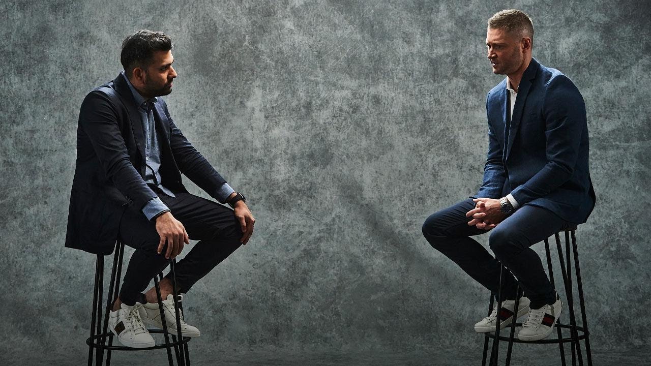 Moments In Time: Michael Clarke talks to Rohit Sharma
