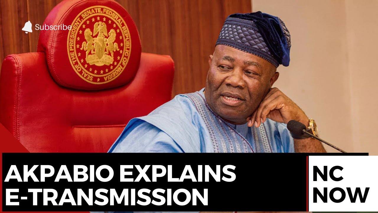 Akpabio Explains E-Transmission: What “Real Time” Removal Means