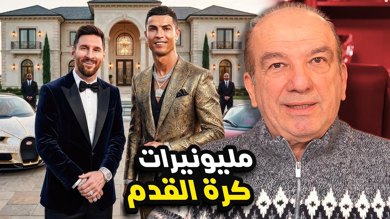 كرة القدم: لعبة الفقراء… لكنها أصبحت مصنع المليونيرات 💰⚽️