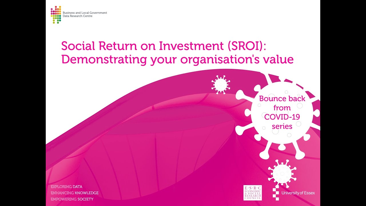 Social Return On Investment (SROI)  |   BLG Data Research Centre