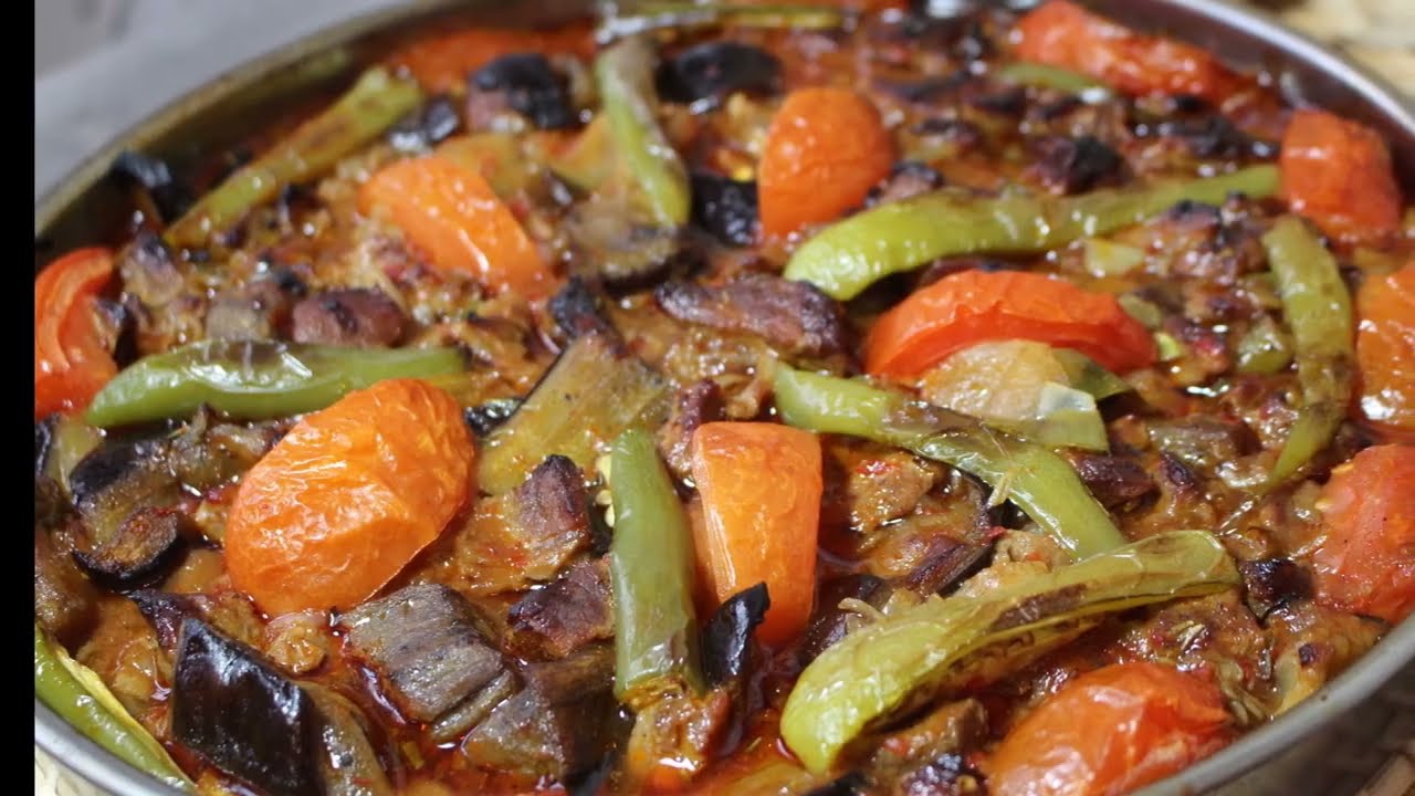 Firinda patlican Kebabi