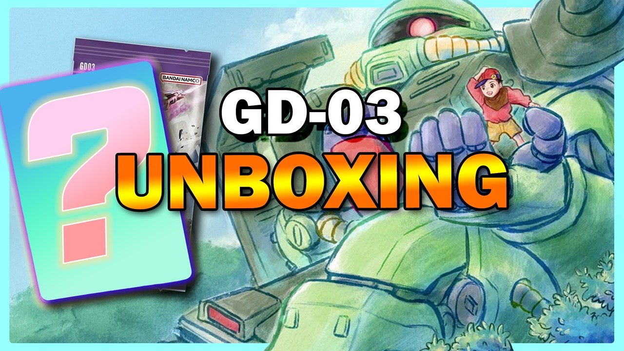 GD03 - STEEL REQUIEM UNBOXING 5 | Gundam Card Game TCG