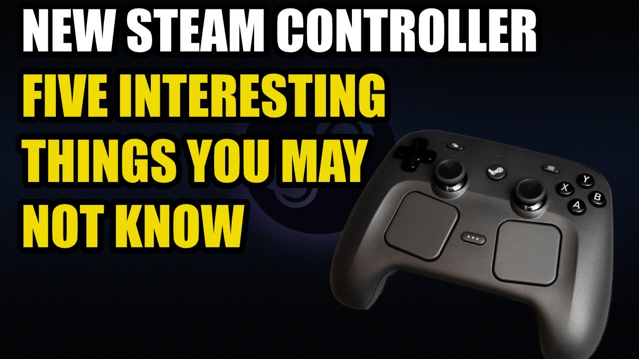 Valve: Steam Controller - Five Facts in Five Minutes