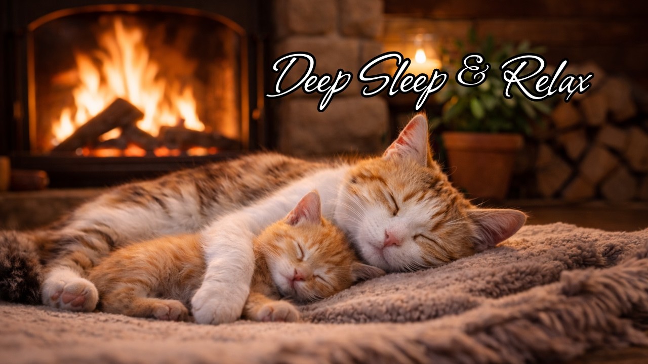 Calming Music for Cats – 3 Hour Deep Sleep & Relaxation