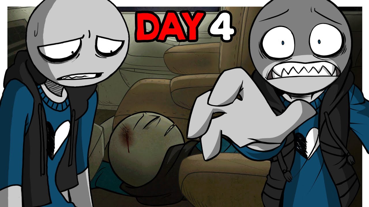 Horror Game - Your Boyfriend Game ALL DAYS - Day 4 - Car Crash Route (Escape Route)