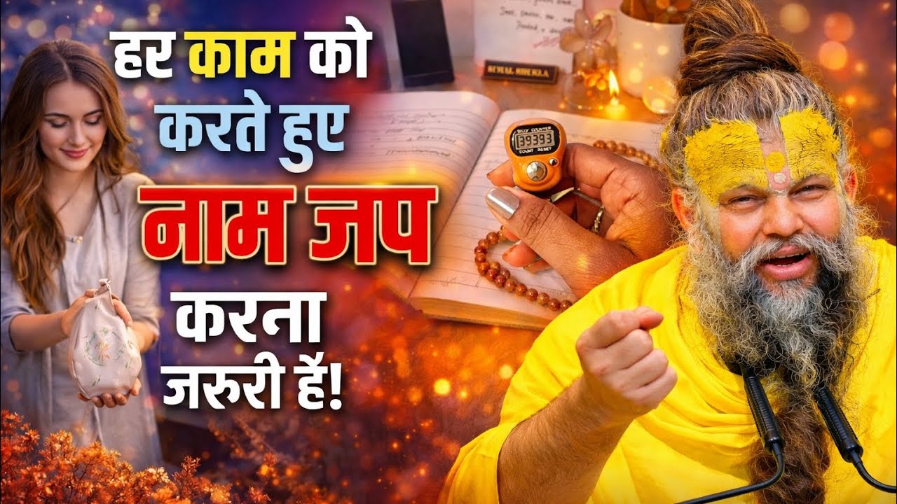 हर काम को करते हुए नाम जप करना जरूरी है | Premanand Ji Maharaj | Rasvani Dhara | 