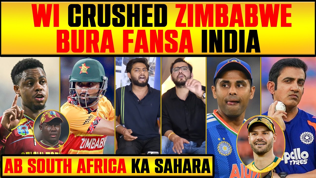 WI KI JEET SE INDIA PAR SANKAT – AB SOUTH AFRICA HI AAKHRI UMEED! #t20worldcup2026 #wivszim #indian