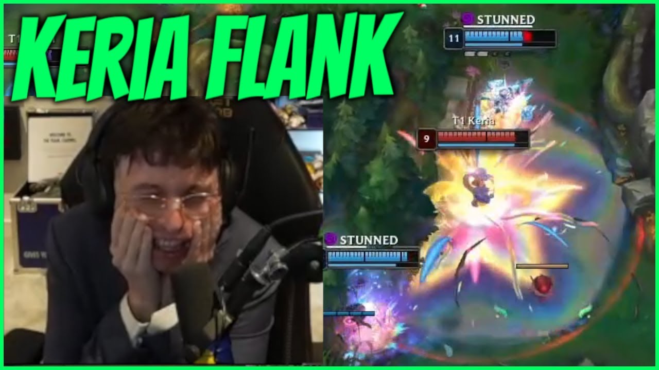 Caedrel Reacts To Wolf Keria's Insane Neeko Flank