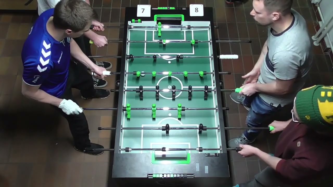 Qualification: Struth / Pelzer vs Hüwe / Weiß - Foosboost | Tablesoccer.TV
