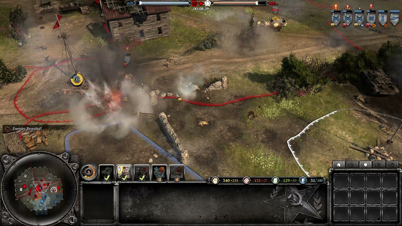 Company of Heroes 2: Crossroads vs Expert AI