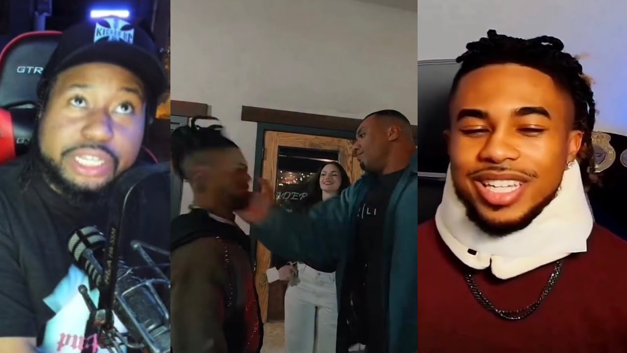 Oh Naaah! Akademiks reacts to Deen the Great getting KO'd on stream after flirting w Dude's wife