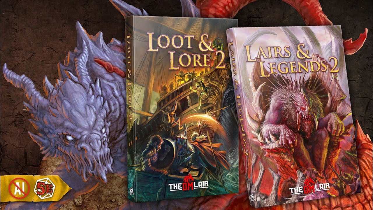 Lairs & Legends 2 | The Definitive 5e Resource Anthology | Launches April 2