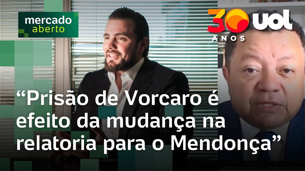 Vorcaro preso é efeito da saída de Toffoli e entrada de Mendonça na relatoria do caso, diz jurista