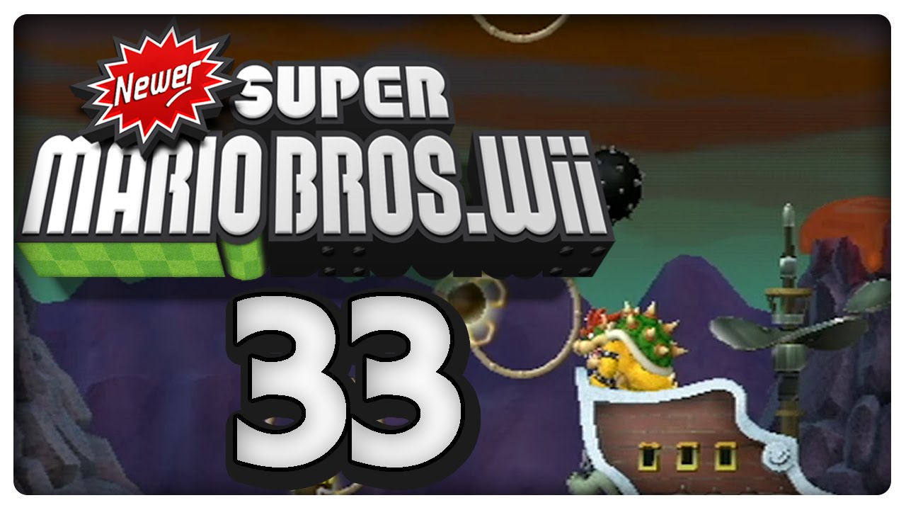 NEWER SUPER MARIO BROS. Wii 🍄 #33: Epischer Airship-Endkampf + Credits