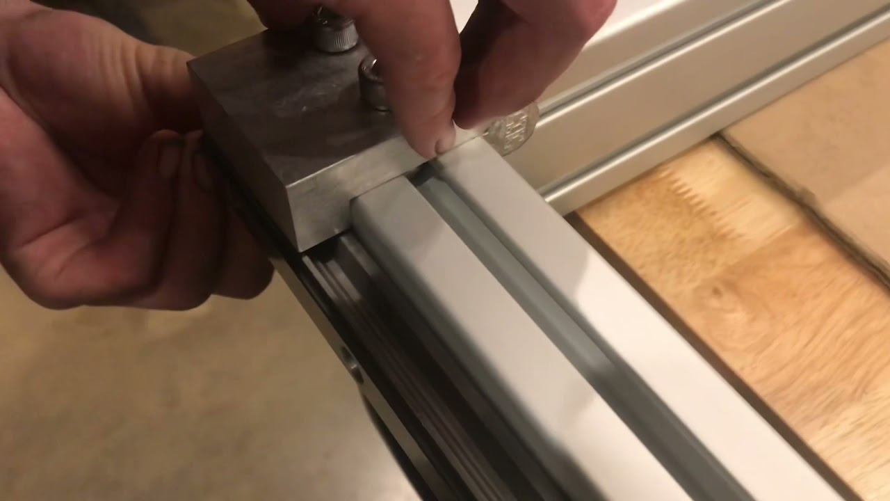 installing “linear guide rails” and bearings STRAIGHT (CNC gantries) avid