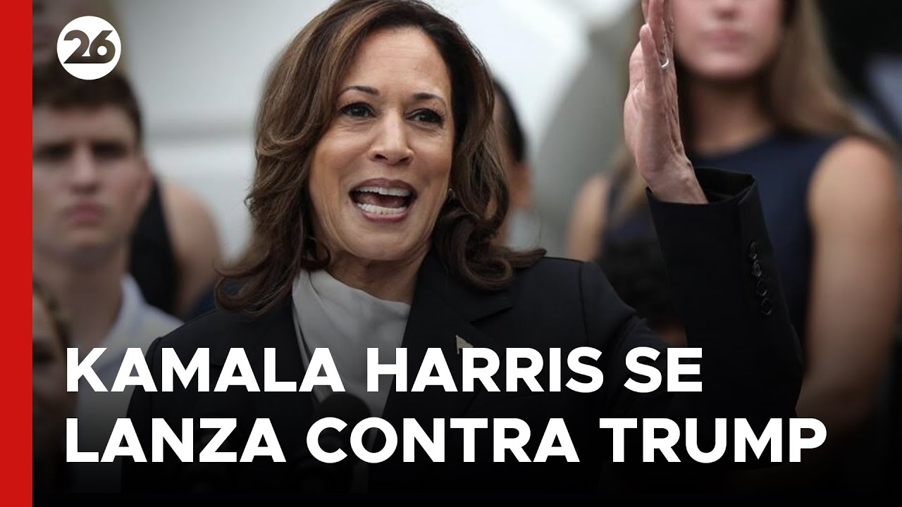 KAMALA HARRIS se lanza contra TRUMP: lo compara con “depredadores” y “estafadores”