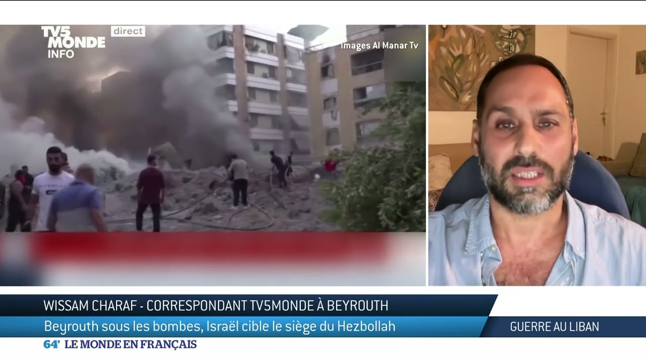 Liban : le QG du Hezbollah à Beyrouth frappé
