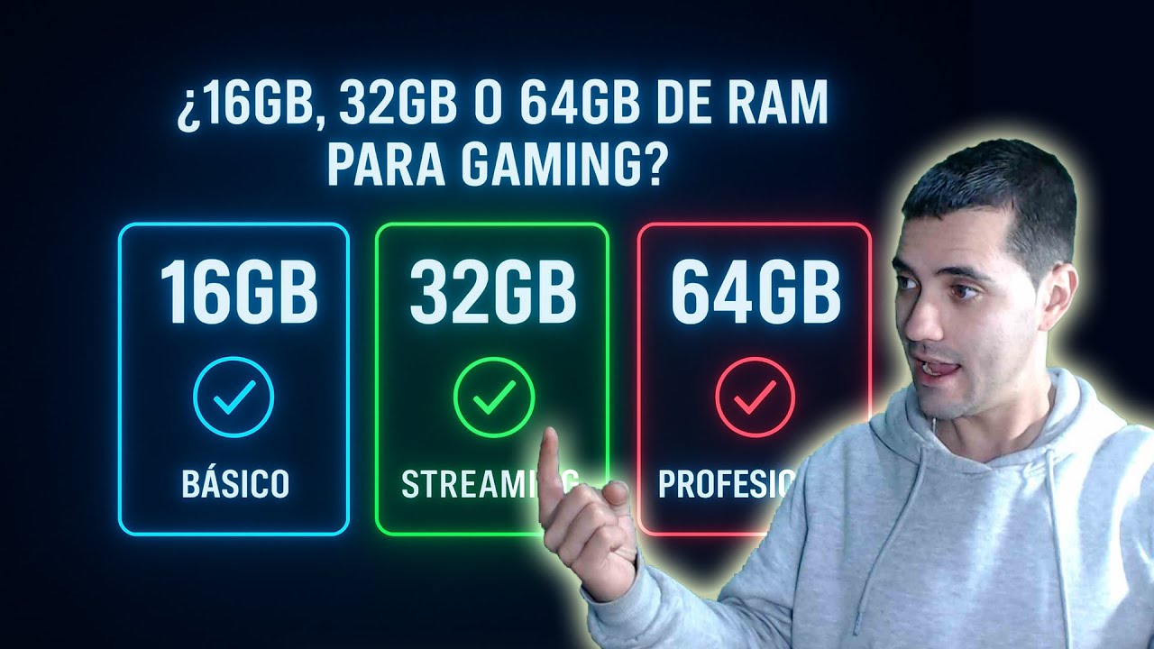 👉 ¿16GB, 32GB o 64GB de RAM para Gaming en 2025? 💻 La respuesta definitiva