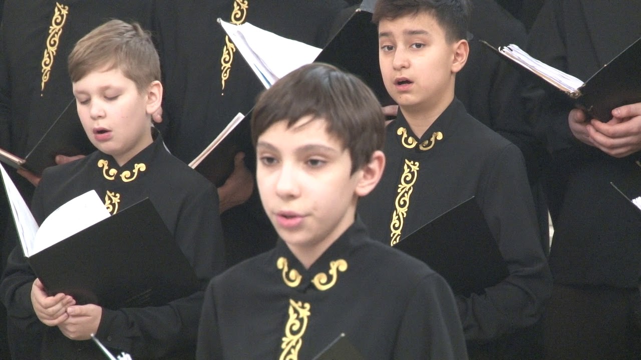 хор мальчиков хорового училища им.М.И.Глинки (СПб) часть 5