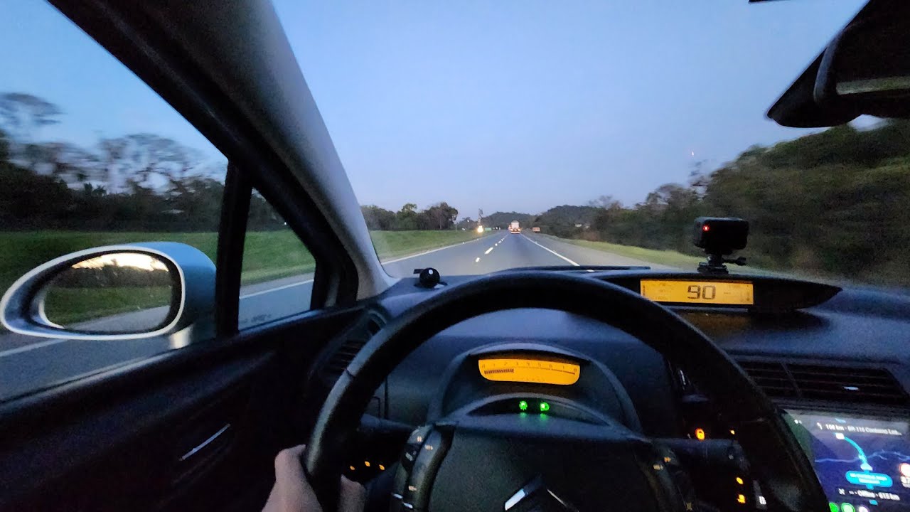 VIAGEM DE CARRO PARA A SERRA CATARINENSE | C4 VTR [4K]