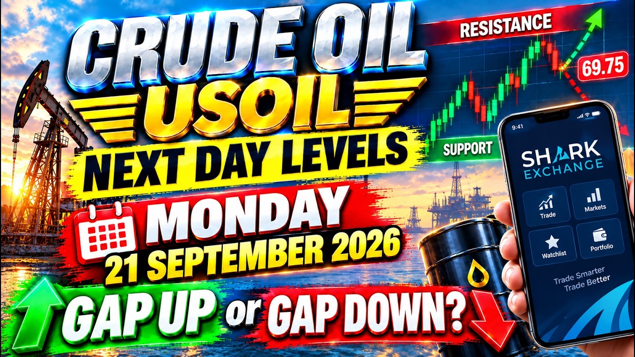Crude Oil Prediction for Monday 21 September with TARGET || USOIL Trading  Crude Oil Trading