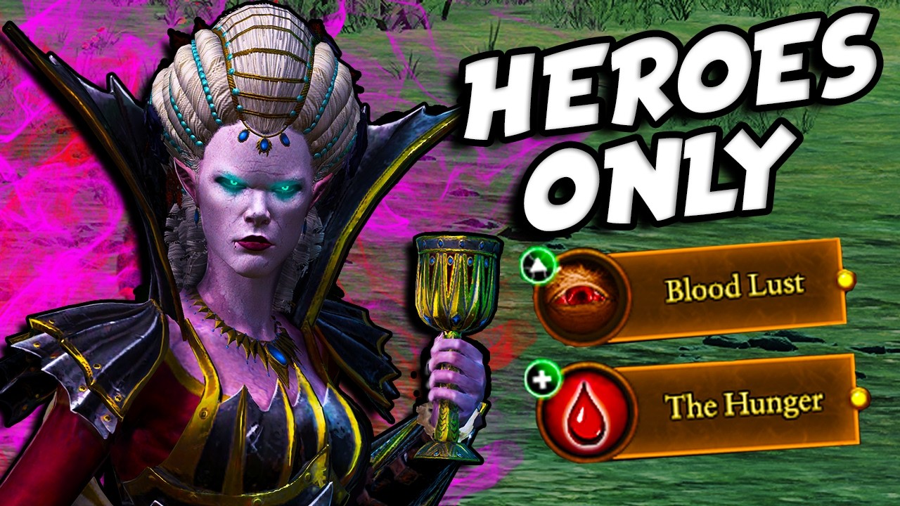 Can You Beat Total Warhammer 3 Using ONLY Heroes?