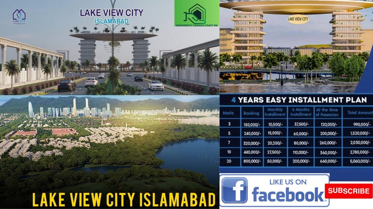 Lake View City Islamabad | Payment Plan | Overview | Location
