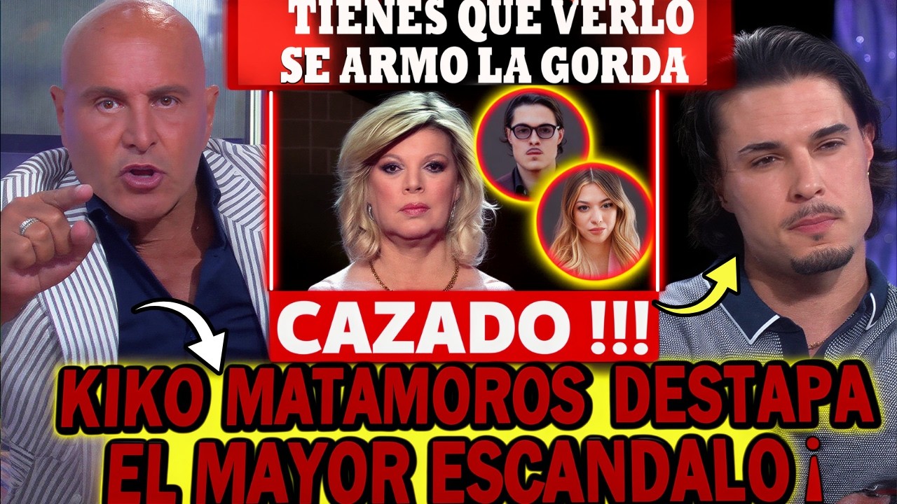 🚨¡ÚLTIMA HORA! KIKO MATAMOROS PIERDE el CONTROL Y FILTRA LO PEOR de CARLO COSTANZIA y TERELU CAMPOS