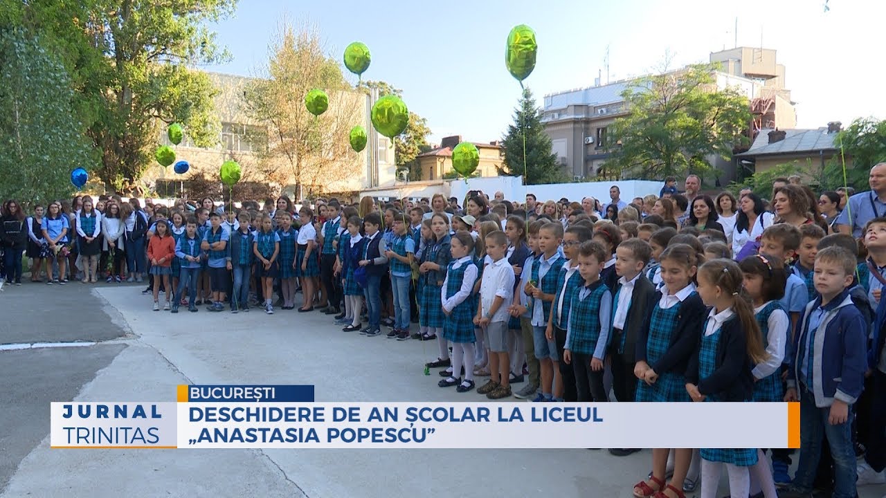 Deschidere de an școlar la Liceul „Anastasia Popescu”