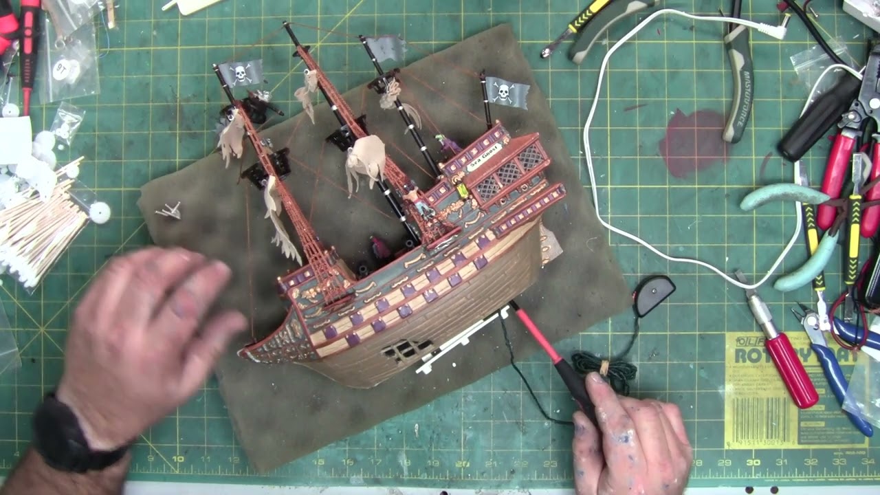 Lemax Ghost Galleon Repair