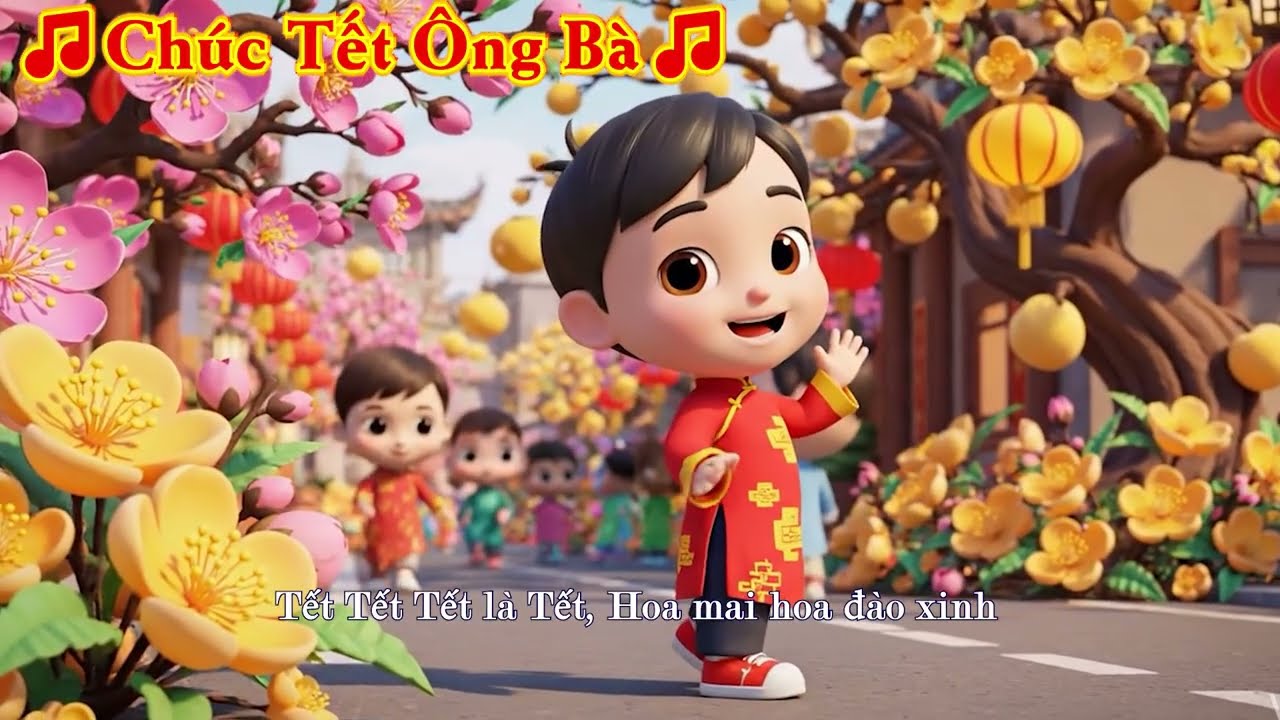 Chúc Tết Ông Bà 6 | TQA | Nhạc  Xuân Thiếu Nhi | Nhạc Xuân | Nhạc Năm Mới | Nhạc Tết Vui Nhộn