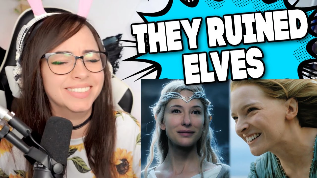 Bunnymon REACTS to Elves comparison - Peter Jackson vs Amazon SO SADGE