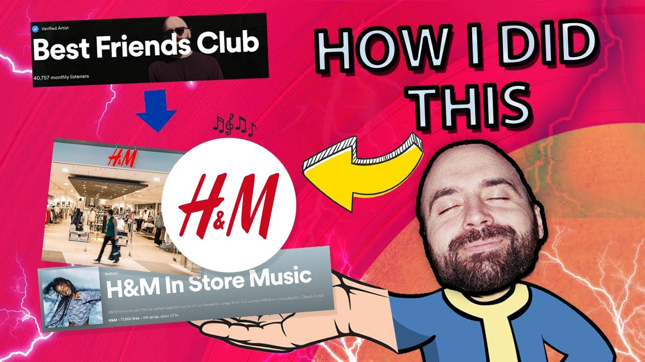 ...My Music Plays In H&M Retail Stores Now (How I Did It + What I've Learned)