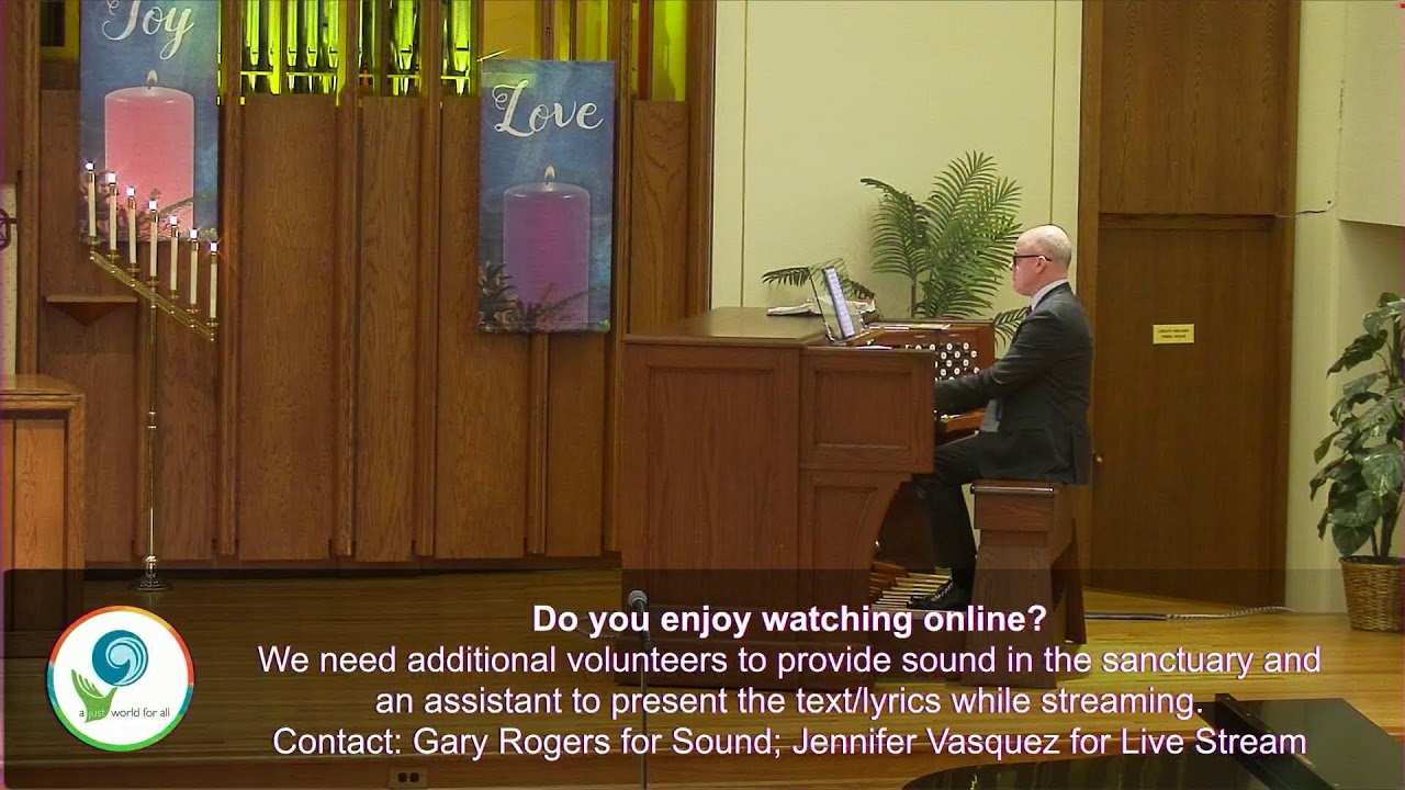 Sunday, 01/04/2026 Live Stream at Bethlehem United Church of Christ
