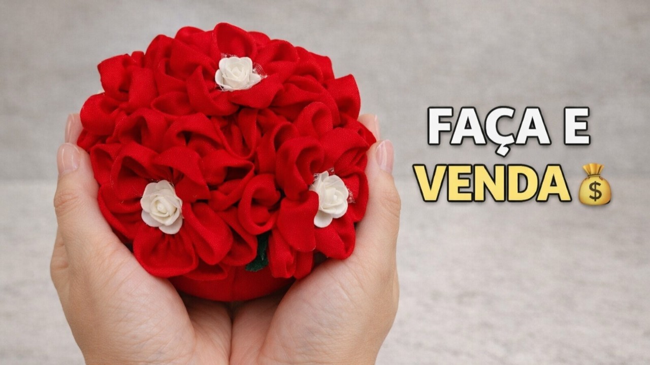 Faça e Venda! Peso de Porta com EVA e Tecido
