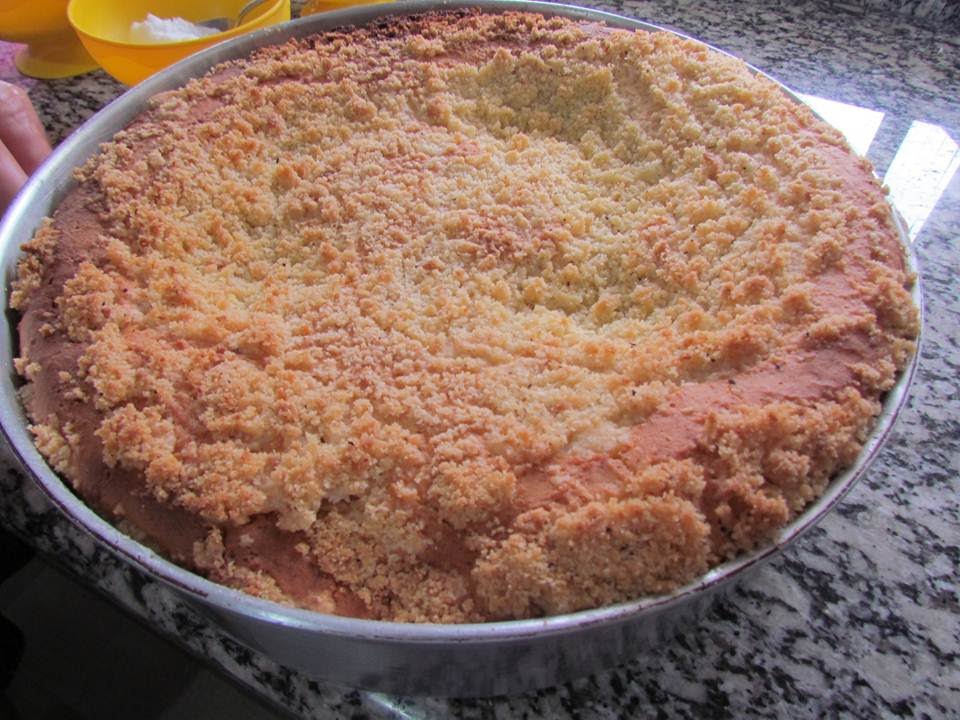 CUCA COM FERMENTO DE PÃO MASSA MOLE - RECEITAS DA VO LURDES
