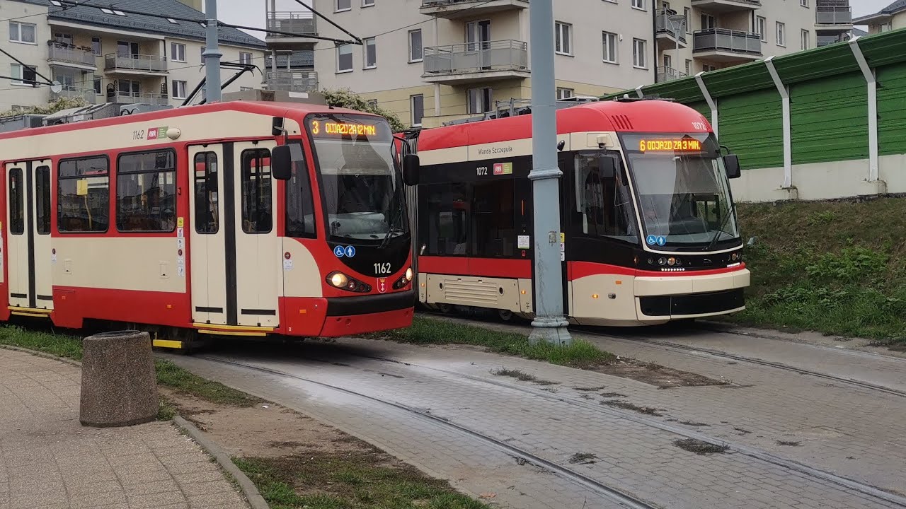 GAIT Cała linia 6 kierunek Jelitkowo Pesa 128NG #1072