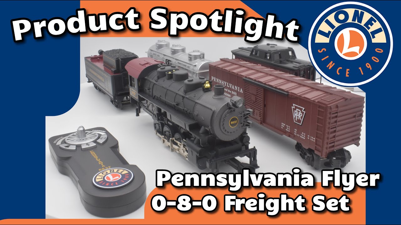 Product Spotlight | Lionel LionChief Pennsylvania Flyer Train Set Bluetooth