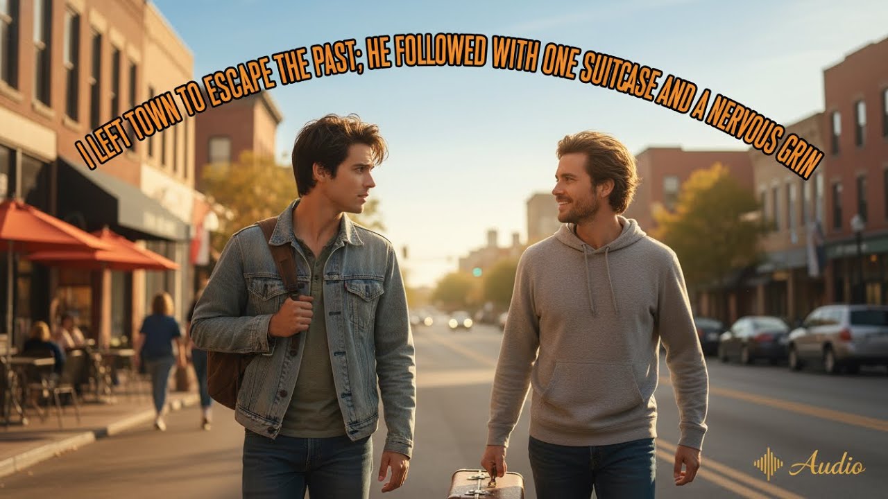 I LEFT TOWN TO ESCAPE THE PAST; HE FOLLOWED WITH ONE SUITCASE AND A NERVOUS GRIN
