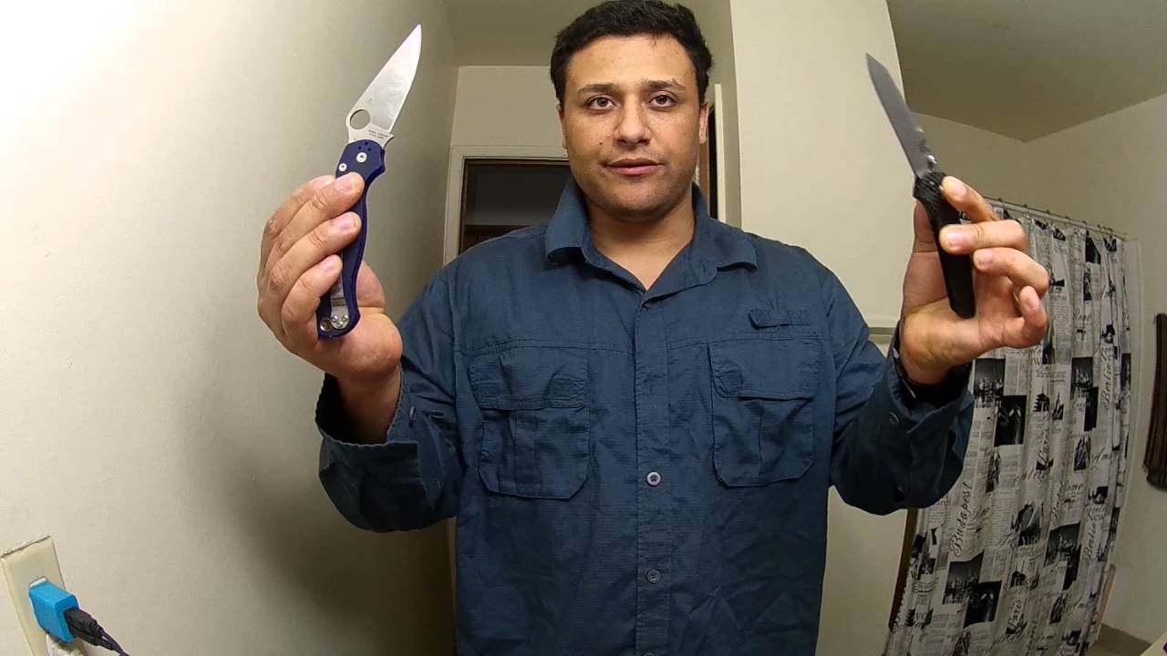 How to open folding knives fast