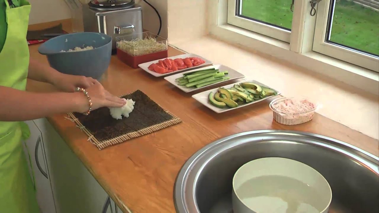 B&oslash;rnevenlig sushi