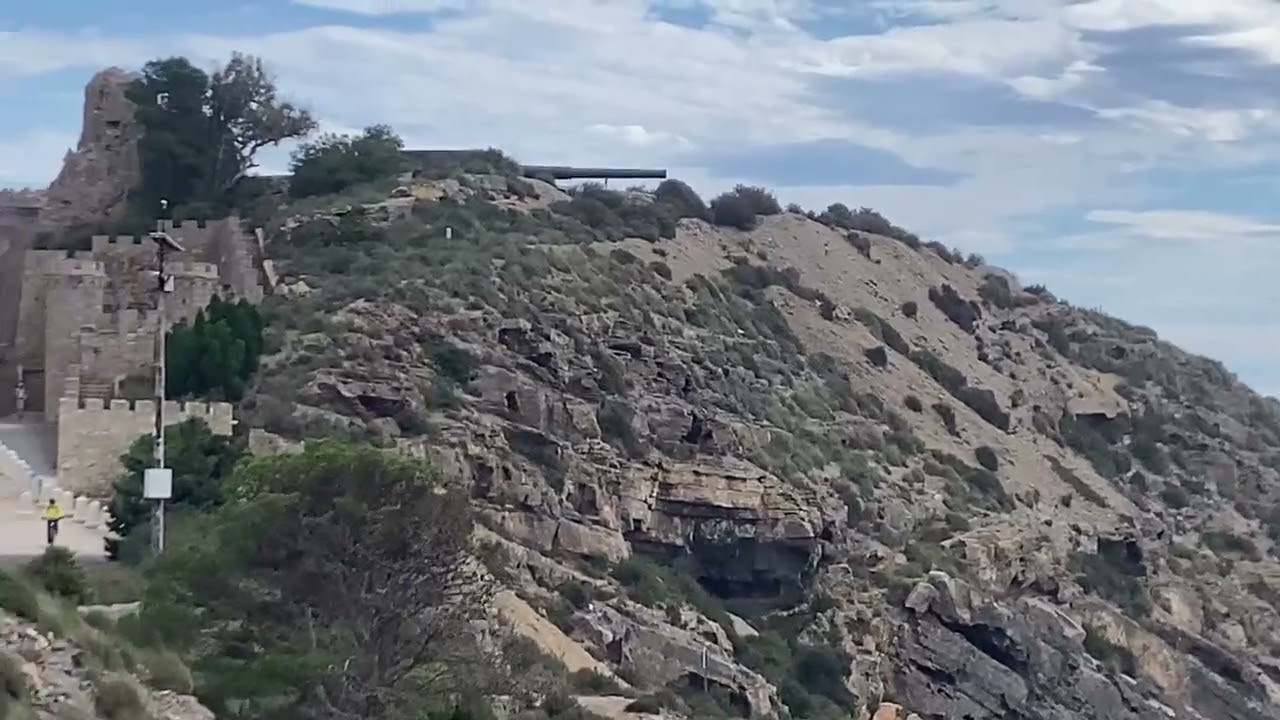 Seeing the Massive Guns of Batería de Castillitos from a Distance