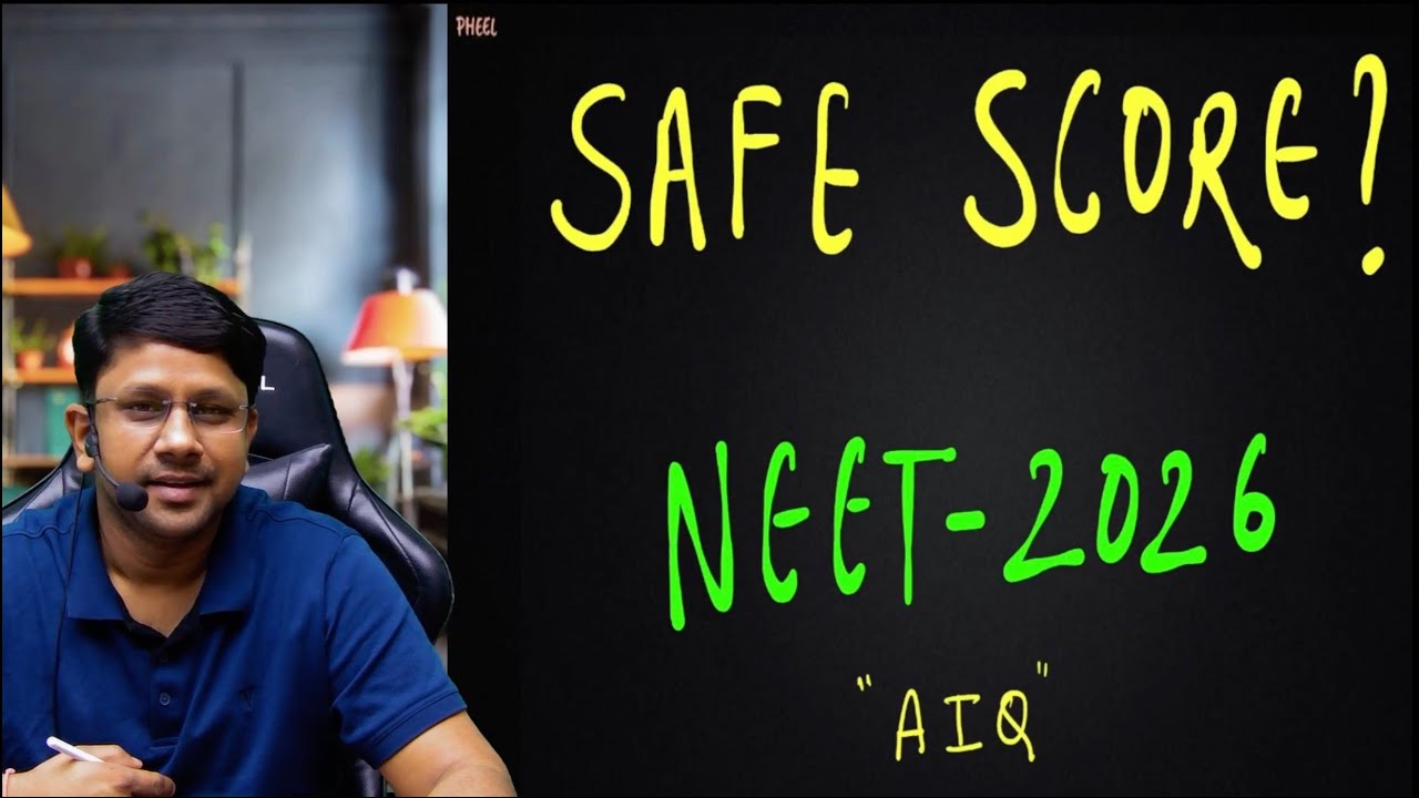 SAFE SCRORE NEET 2026 | AIQ CUT-OFF | MARKS VS RANK | GAURAV GUPTA