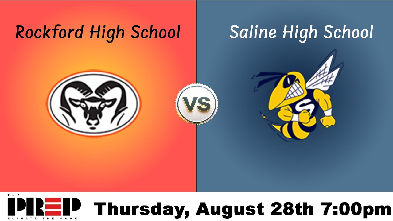 Saline at Rockford || Gridiron Gameday || Electric High School Football Action!!!